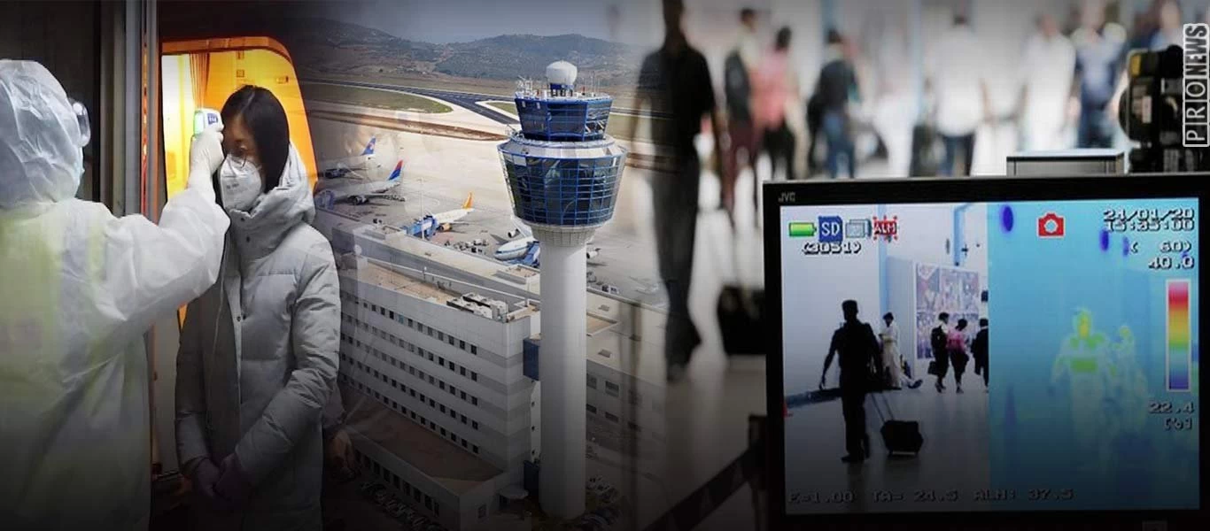 Ελ.Βενιζέλος: Τώρα εφαρμόζουν τα πρώτα μέτρα για τον κορωνοϊό - Θερμομετρούν επιβάτες που φτάνουν από την Κίνα